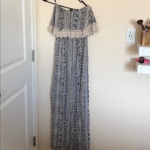 Bohemian maxi dress